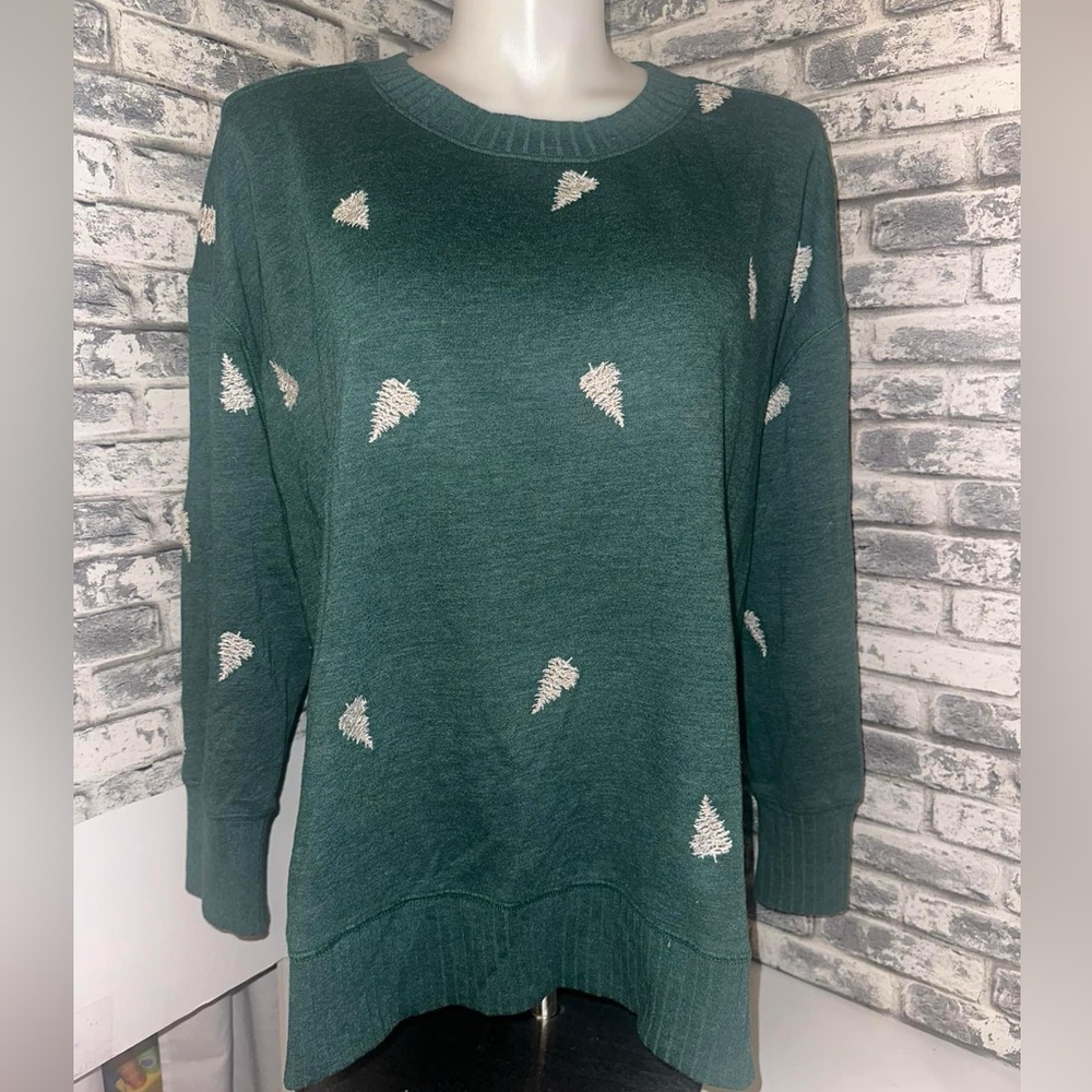 Maurice’s Embroidered Tree Sweatshirt